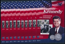 ** 2017 10 Db John F. Kennedy Emlékív (15.000) - Andere & Zonder Classificatie
