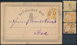 O 1867-es Díjjegyes Levelezőlap 'KOLOZSVÁR' + 1871 3 Db Réznyomat 2kr Klf Színváltozatban (10.000) - Sonstige & Ohne Zuordnung
