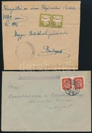 1945-1946 62 Db Inflációs Küldemény, érdekes Anyag Sok Díjszabásból / 62 Inflation Covers, Postcards, Interesting Materi - Andere & Zonder Classificatie