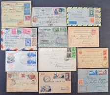 Több Mint 800 Régi  Küldemény, érdekes Anyag Sok Jobbbal / More Than 800 Old Covers, Postcards, Picture Postcards, Inter - Other & Unclassified