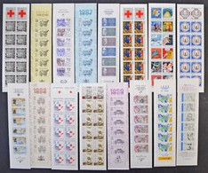 ** Franciaország 42 Különféle Alkalmi Bélyegfüzet 1985-2002, Ritka Kínálat / 42 Different Stamp Booklets (no Definitives - Sonstige & Ohne Zuordnung