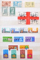 ** Brazília Kb 300 Db Bélyeg és 17 Blokk Berakóban / Brazil Ca. 300 Stamps And 17 Blocks In Stockbook - Other & Unclassified