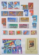 ** Szovjetunió Gyűjtemény 1964-1984, Benne Sorok, Blokkok 14 Lapos Nagyalakú Berakóban / Soviet Union Collection 1964-19 - Sonstige & Ohne Zuordnung