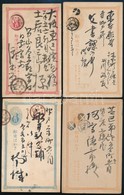 Japán 14 Használt Régi Díjjegyes Levelezőlap / 14 Old Used PS-cards - Otros & Sin Clasificación