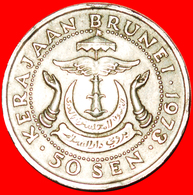 + KEY DATE: BRUNEI ★ 50 SEN 1973! LOW START ★ NO RESERVE! - Brunei