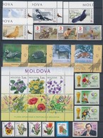 ** Moldova összeállítás 10 Sor + 3 Kisív, A/4 Berakólap 2 Oldalán - Other & Unclassified