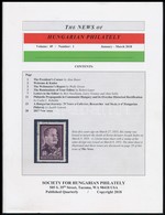 The News Of The Hungarian Philately 49. évf. 1. Száma - Other & Unclassified