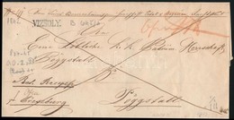 1842 Levél ,,VIZSOLY' - Other & Unclassified