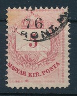 O 1874 5kr Alul Gyöngyjavítással (ex Lovász) - Altri & Non Classificati