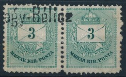 O 1881 3kr Pár '(N)agy-Bélicz' - Otros & Sin Clasificación