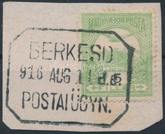 'BERKESD' Postaügynökségi Bélyegzés - Other & Unclassified