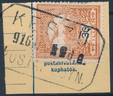 'KESZÜ' Postaügynökségi Bélyegzés - Andere & Zonder Classificatie
