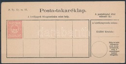 1900 Használatlan Posta-takaréklap (MBK 3 A) (2.000) - Otros & Sin Clasificación