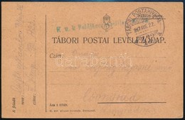 1917 Tábori Posta Levelezőlap 'K.u.k. Feldjägerbataillon No.28. Post' + 'TP 433 A' - Autres & Non Classés