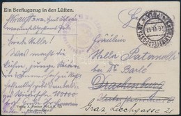 1917 Tábori Posta Fotó Képeslap / Field Postcard 'ZENSURIERT S.M. SCHIFF SZENT ISTVÁN' - Andere & Zonder Classificatie