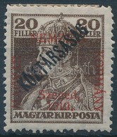 * 1919 Károly/Köztársaság 20f Bodor Vizsgálójellel (12.500) - Other & Unclassified