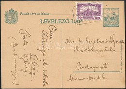 1925 Díjjegyes Levelezőlap ÚJBÖG Postaügynökségi Bélyegzéssel / PS-card With Postal Agency Postmark - Otros & Sin Clasificación