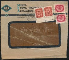 1946 (16.díjszabás) Távolsági Levél Milliós 2 X 20m P + Milpengős 2 X 100mP Bérmentesítéssel - Other & Unclassified