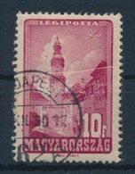 O 1947 Repülő 10f Papírránccal - Altri & Non Classificati