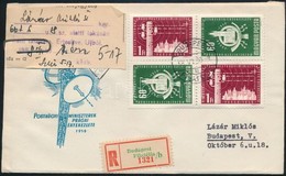 1958 Szocialista Országok Postaügyi Miniszterei Ajánlott FDC Kézbesítési Előjegyzéssel - Autres & Non Classés