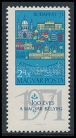 ** 1970 Budapest '71 2Ft(+1Ft) Folt A Felső Lépcsősoron Tévnyomattal - Otros & Sin Clasificación