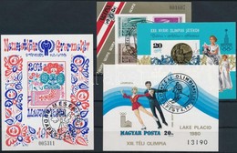 O 1979-1981 4 Klf Vágott Blokk (17.500) / 4 Different Imperforate Blocks - Andere & Zonder Classificatie