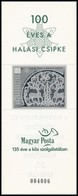 ** 2002 100 éves A Halasi Csipke Feketenyomat 'A Magyar Posta Köszönti A Katalógus 50. Kiadását' Hátoldali Felirattal - Sonstige & Ohne Zuordnung