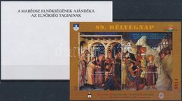 ** 2013 89. Bélyegnap Emlékív Pár, Hátoldalukon 'A MABÉOSZ  ELNÖKSÉGÉNEK AJÁNDÉKA AZ ELNÖKSÉG TAGJAINAK' Felirattal - Otros & Sin Clasificación