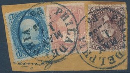 1861 Mi 16, 18, 23 Kivágáson (Mi EUR 232,-) - Other & Unclassified