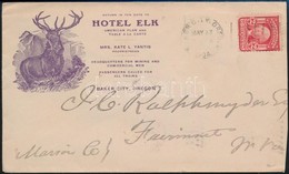 1904 Dekorativ Szállodai Boríték / Decorative Hotel Cover - Other & Unclassified