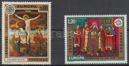 ** 1975 Europa CEPT: Festmények Sor + Kisívsor Mi 264-265 - Otros & Sin Clasificación