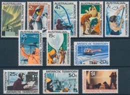 ** 1966 Kutatások Az Antarktiszon Sor Mi 8-18 - Otros & Sin Clasificación