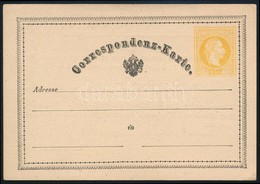 1869 Díjjegyes Levelezőlap Hátoldali Magánnyomattal / PS-card With Print On Backside, Unused - Otros & Sin Clasificación