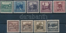 ** 1923 Tartományi Fővárosok Sor Mi 433-441 - Other & Unclassified