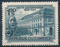 ** 1953 150 éves A Linz Színház Mi 988 (Mi EUR 20,-) - Other & Unclassified