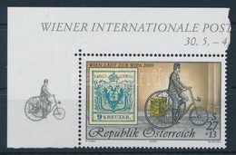 ** 1997 WIPA 2000, Bécs ívsarki Bélyeg,
WIPA 2000, Vienna Corner Stamp
Mi 2222 II - Other & Unclassified