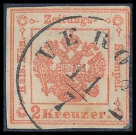 O 1858 2kr Hírlapilletékbélyeg/ 2kr Newspaper Duty Stamp 'VERONA' - Sonstige & Ohne Zuordnung