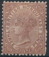 (*) Brit Honduras 1872 Forgalmi Bélyeg Mi 5 A - Autres & Non Classés