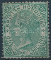 (*) Brit Honduras 1872 Forgalmi Bélyeg Mi 8 C - Altri & Non Classificati