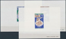 ** 1972 Nyári Olimpia Mi 484-486 De Lux Blokkok - Other & Unclassified