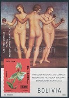 ** 1985 Raffaello Festmény Blokk,
Raffaello Painting Block
Mi 148 - Autres & Non Classés