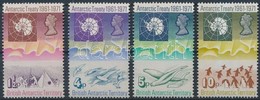 ** 1971 10 éves Az Antarktisz-szerződés Sor Mi 39-42 - Andere & Zonder Classificatie
