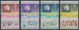 ** 1971 10 éves Az Antarktisz-szerződés Sor Mi 39-42 - Altri & Non Classificati