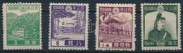 ** 1937/1944 Forgalmi 4 érték Mi 256 A, 261 A, 264 A, 270 A - Andere & Zonder Classificatie