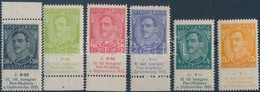 ** 1933 PEN Nemzetközi íróegyesület Sor (közte ívszéli Bélyegek) Mi 249-254 - Andere & Zonder Classificatie