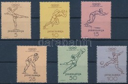 ** 1952 Olimpia Sor Mi 698-703 - Andere & Zonder Classificatie