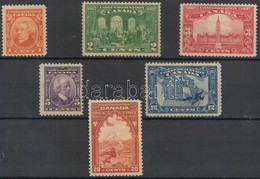 * 1927 Forgalmi Bélyeg Sor / Definitive Stamp Set Mi 118-123 - Other & Unclassified