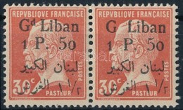 ** 1924 Mi 45 Pár A Jobb Oldali Bélyegen A 'd' Hiányzik - Autres & Non Classés