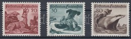 ** 1950 Vadászat Sor Mi 285-287 - Sonstige & Ohne Zuordnung