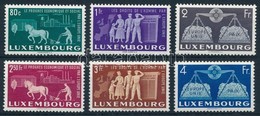 ** 1951 Európai Unió Sor Mi 478-483 - Autres & Non Classés